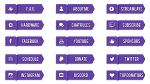 This time, i'm going to help you set up some great looking panels for your twitch. Twitch Panel Twitch Youtube Design Overlays