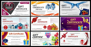 gift certificate templates for 2021