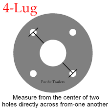How To Measure Your Trailers Wheel Bolt Circle Lug Or Bolt