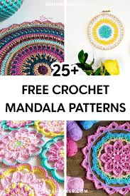 25 free crochet mandala patterns for