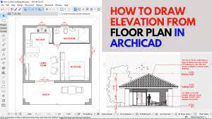 building elevation from floor plan