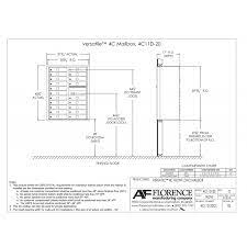 4c Wall Mount 11 High Mailboxes Usps