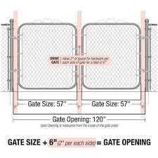 chain link fence gate
