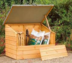 Outdoor Storage Wooden Box Hot 58