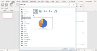 How To Create A Pie Chart On A Powerpoint Slide