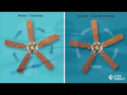 changing the ceiling fan direction