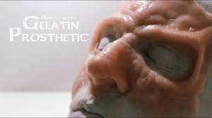 gelatin prosthetic sculpt mold cast