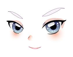 premium vector cute anime face
