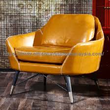 Durable Modern Yellow Single Seat Sofa