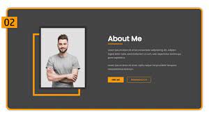 create about us page using html and css