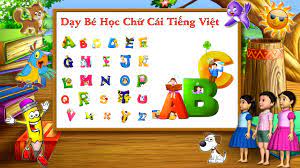 Dạy bé học chữ cái, bé học đánh vần bảng chữ cái ABC Tiếng Việt - YouTube