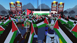 pro palestine virtual protest