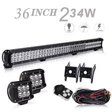 36 Inch Led Light Bar For Tractor Truck Honda Pioneer Polaris Ranger Rzr Ford Toyota Turbo Sii Off Road Led Lights