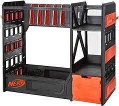 See more ideas about nerf, nerf guns, nerf gun storage. Amazon Com Nerf Elite Blaster Rack Storage For Up To Six Blasters Including Shelving And Drawers Accessories Orange And Black Amazon Exclusive Toys Games