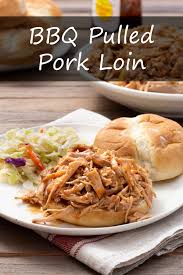 bbq pulled pork loin slow cooker