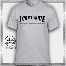 Cheap Graphic Tee Shirts Thrasher I Cant Skate Tshirt Size S 3xl