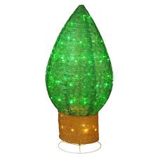 Gil Sterling 42 In Giant C9 Bulb Outdoor Display Green
