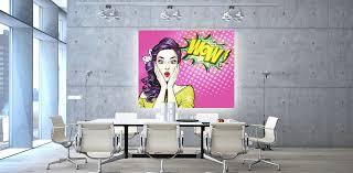 Radiant Led Wall Art Displays To