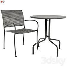 The additional desk allows my kids to play opposite one another. 3d Models Table Chair Garden Furniture Ikea Lekke 2 Table And Chair