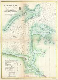 Preliminary Chart Of Hampton Roads And Elizabeth River