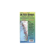 Amazon Com Gmco 40201ps Outer Banks Map Boating