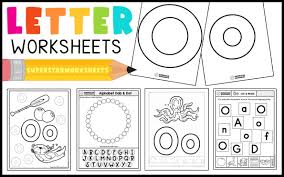letter o worksheet superstar worksheets