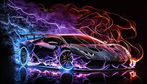 creative sports car background images