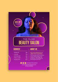 free beauty salon templates to design