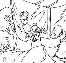 Jacob and esau coloring pages. Pin On Great Ideas