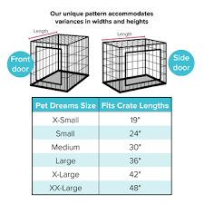 Plush Double Door Dog Crate Bedding Crate Bed Covers