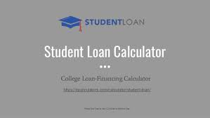 Student Loan Calculator Student Loan Repayment