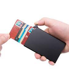 Aluminium credit card holder for men. Aluminum Card Holder Metal Men Credit Card Holder Rfid Blocking Mini Slim Wallet Automatic Pop Up Card Case Protector Card Id Holders Aliexpress