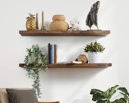 Bespoke Handcrafted Wooden Wall Shelves