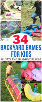 34 outdoor games for kids to keep em