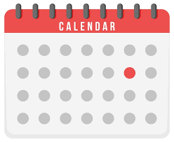 Free Vector | Calendar icon on white background