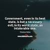 The State Is a Necessary Evil