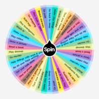 very bored spin the wheel