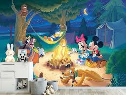 Photo Wallpaper Disney Characters Wall