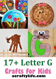 17 easy letter g arts and crafts for