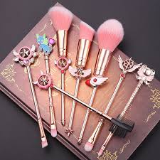 cardcaptor sakura makeup brush set