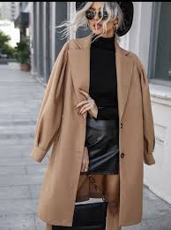 Outfit Beige Coat Winter Coat Outfits