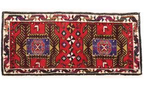 red tribal 3 7 x 1 7 ft tabriz area rug