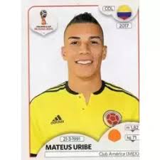 Mateus uribe profile), team pages (e.g. Checklist Mateus Uribe