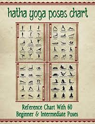 hatha yoga poses chart 60 common yoga