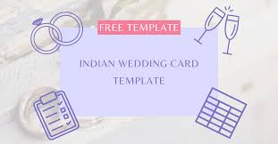 indian wedding card template wedbuddy