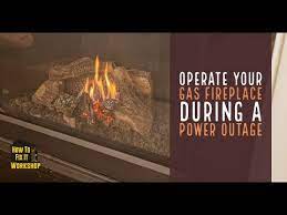 Use Gas Fireplace During A Power Outage