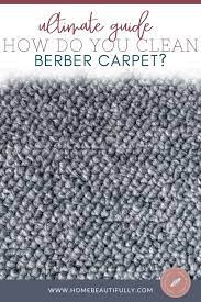 how do you clean berber carpet step