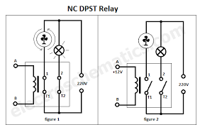 If not, the structure will not work as it ought to be. Dpst Relay
