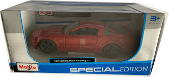 ford mustang gt 2006 in red 1 24 scale