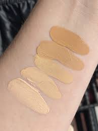 make up forever hd skin swatches and